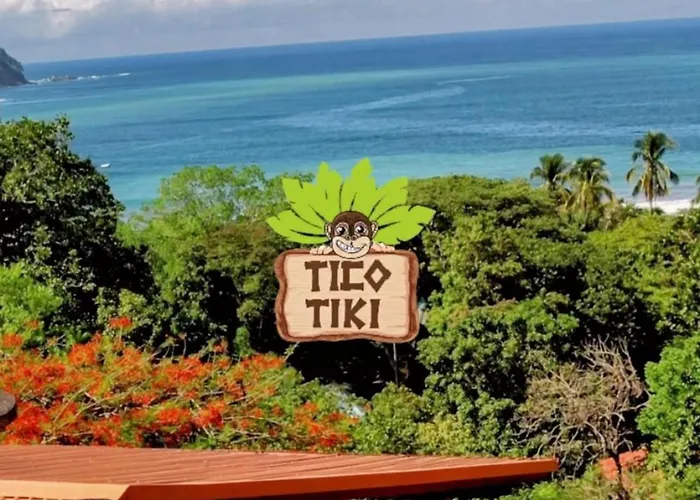 Tico Tiki Vacation Villa, 3 Bedroom * Sámara